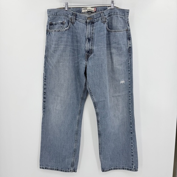 Levi's Other - Levi's 569 Loose Straight Light Y2K 90’s Blue Jeans Red Tag Size 38x30